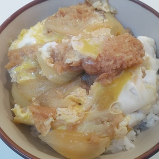 お惣菜のカツで♪簡単カツ丼☆